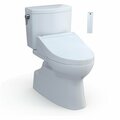 Toto 2PC VESPIN II 1G W WASHLET C5 1.28GPF - COTTON MW4743084CUFG#01